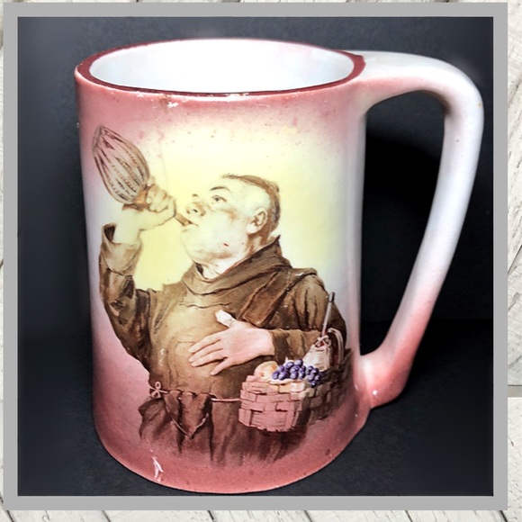 Antique Other - Antique 1900-1915 Warwick IOGA Friar Mug